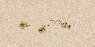 Sunspot region 3421