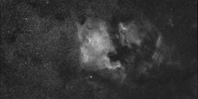 The North America Nebula in Halpha