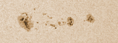 Sunspot region 3421