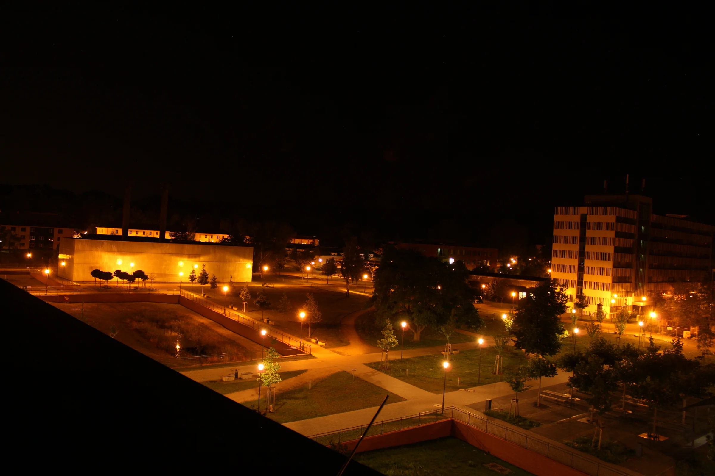 Golm at night