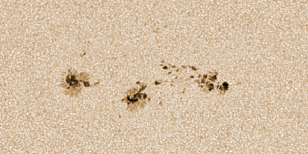 Sunspot region 3421