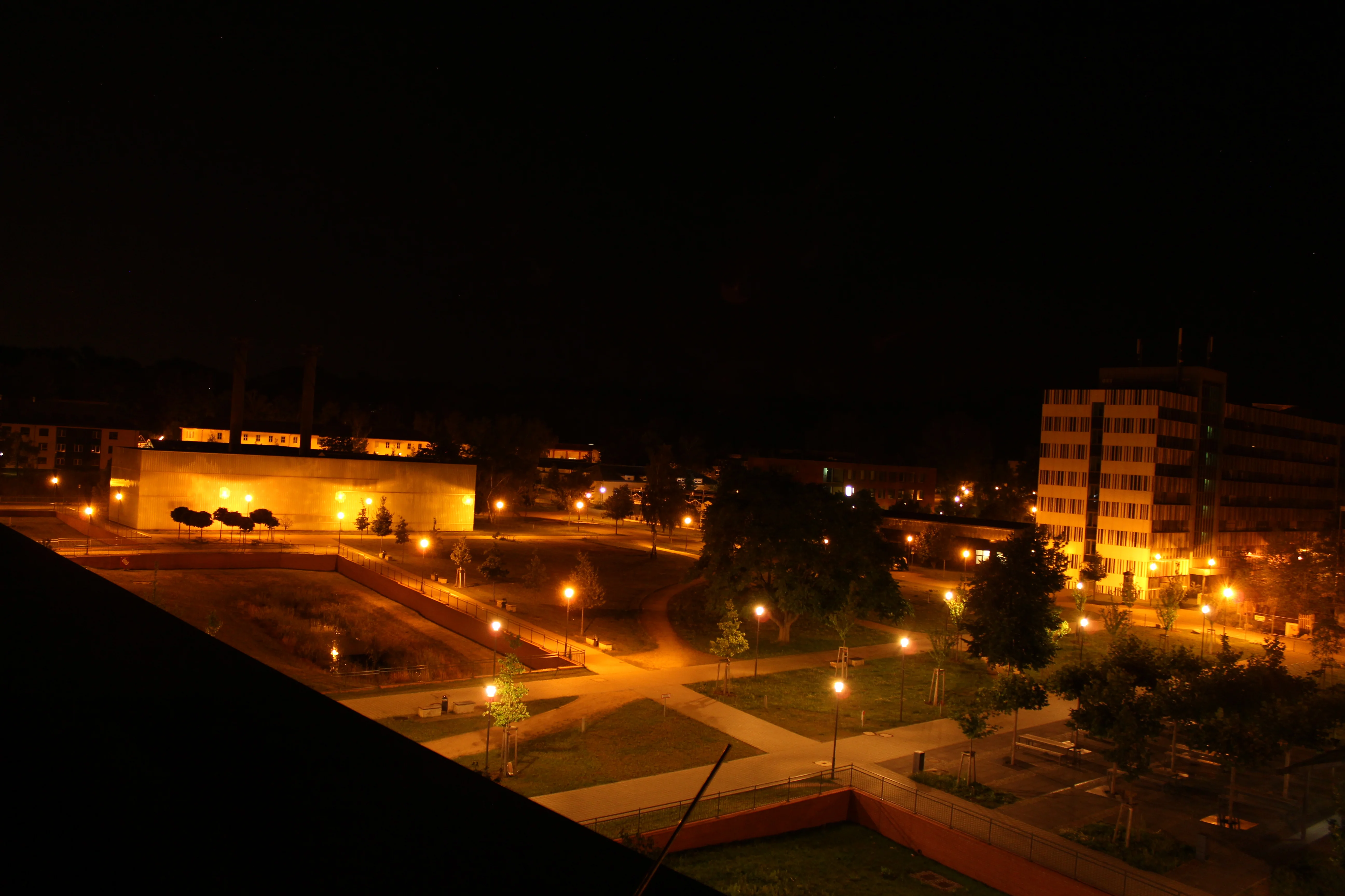Golm at night