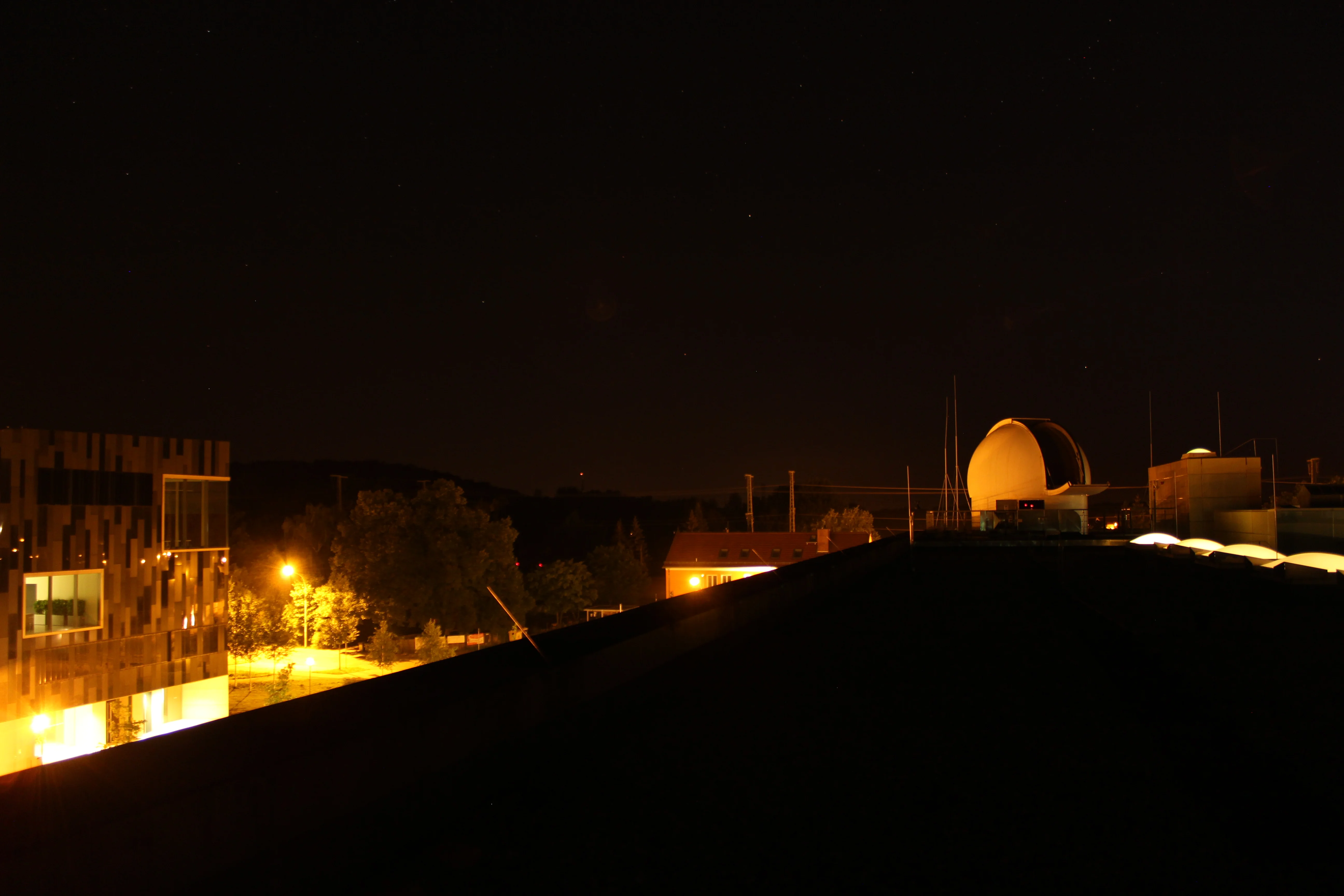 Golm at night