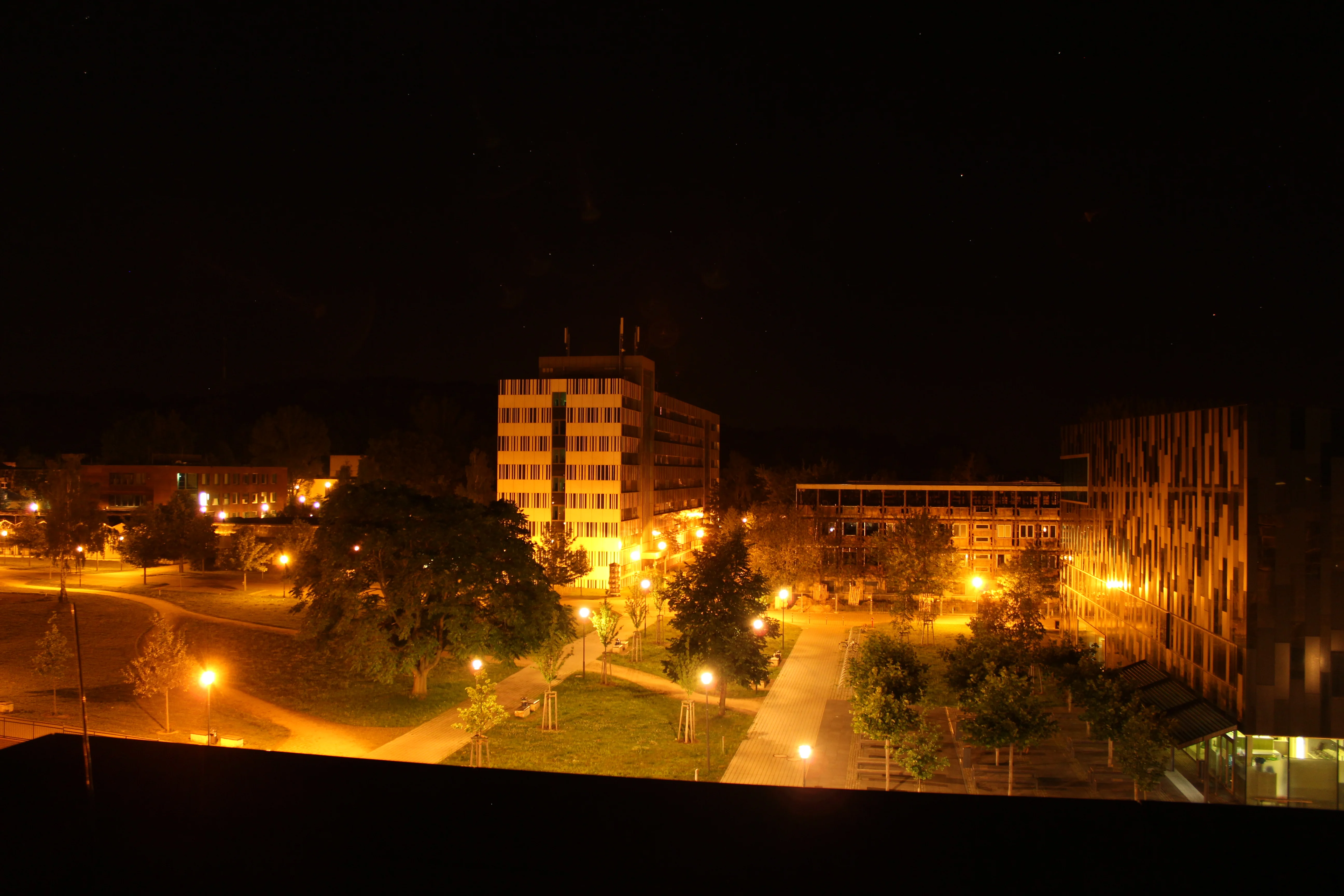 Golm at night