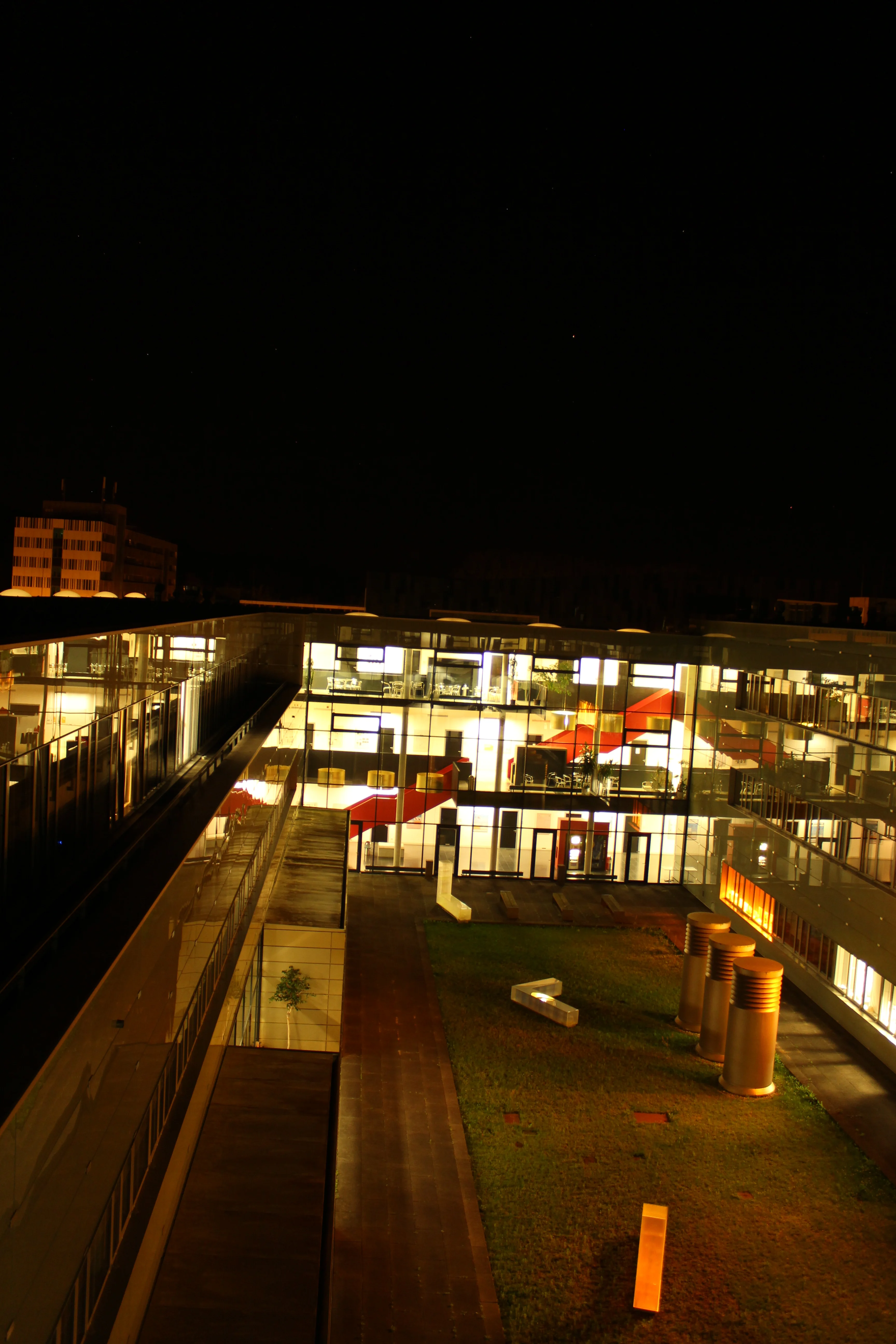 Golm at night