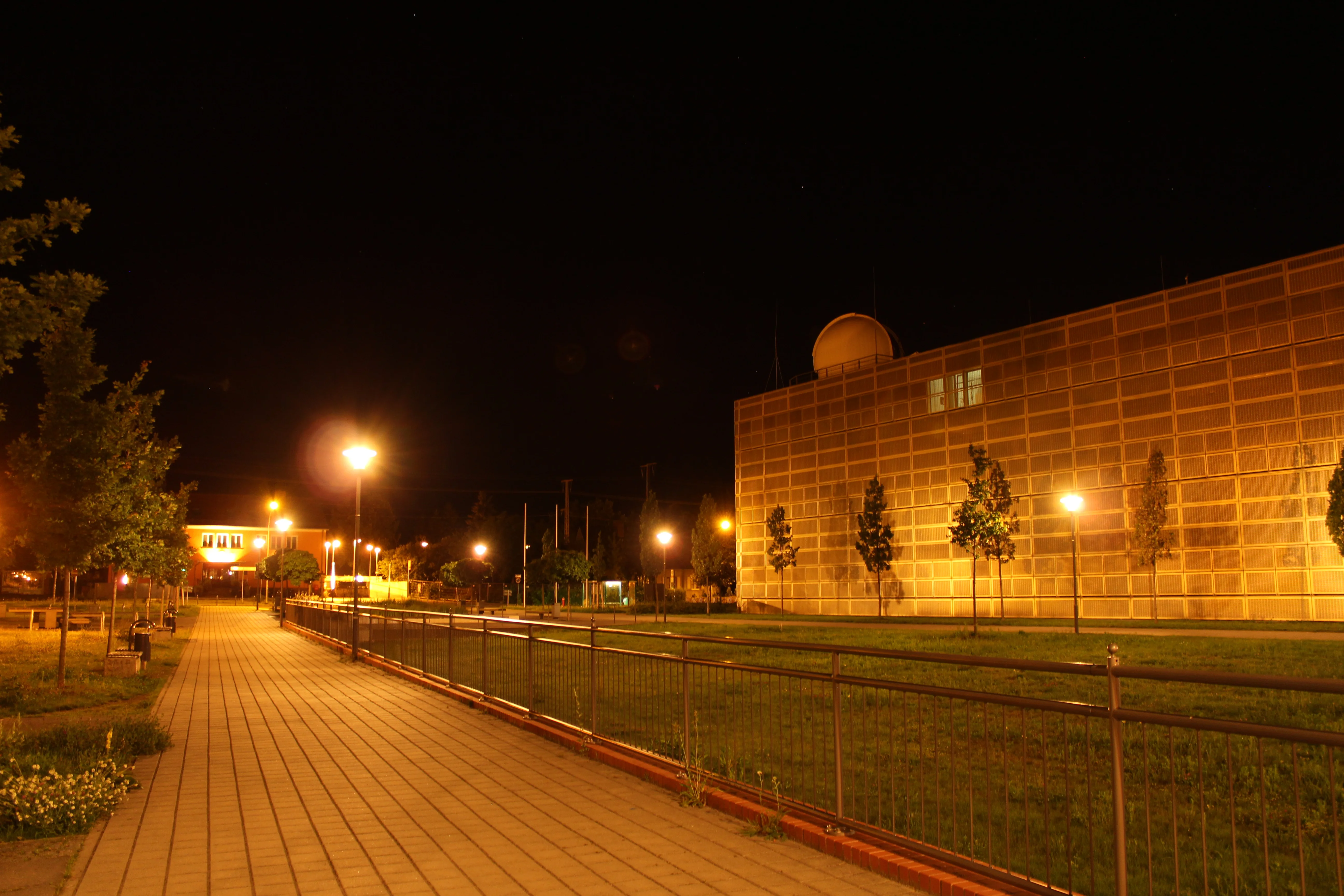 Golm at night