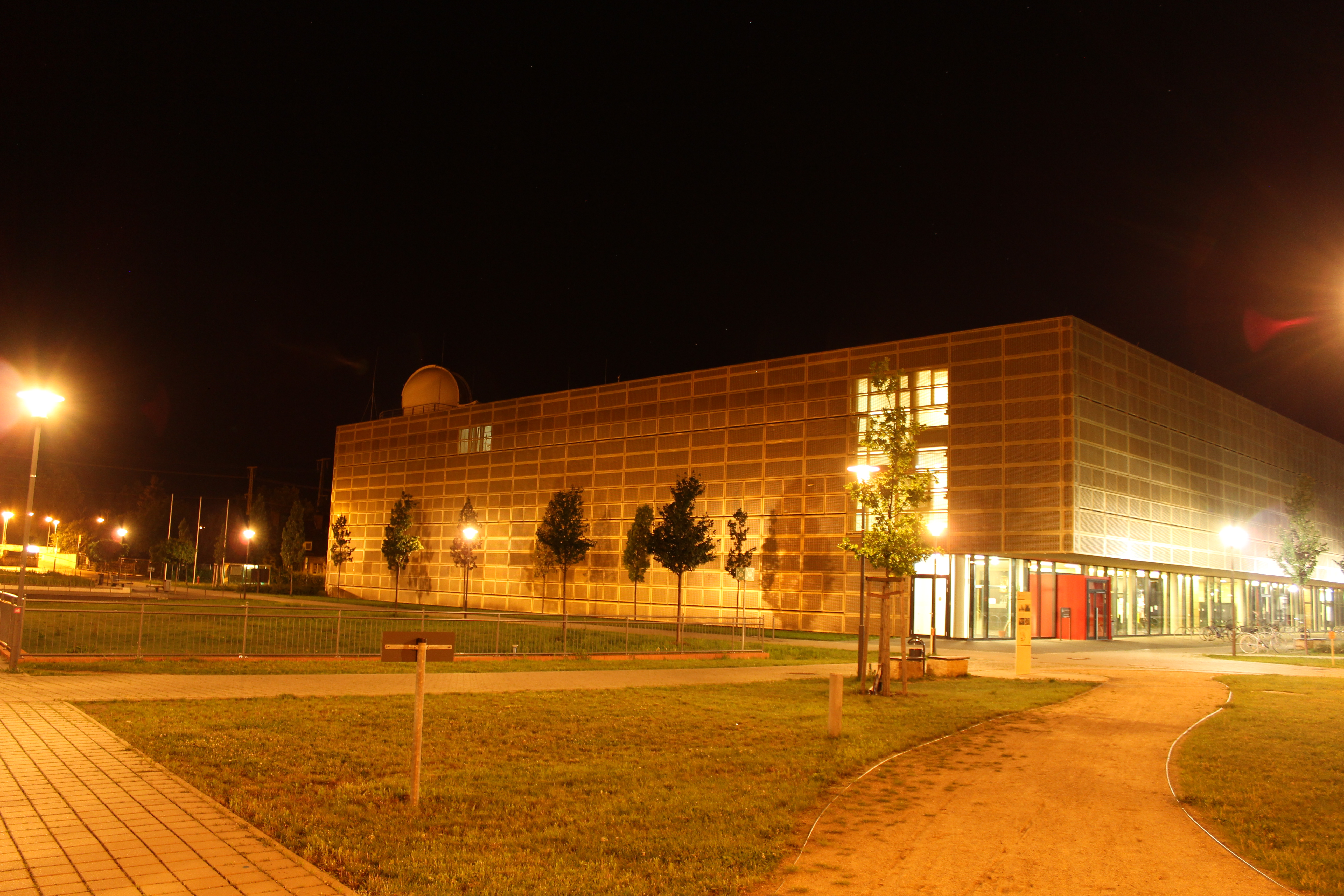 Golm at night