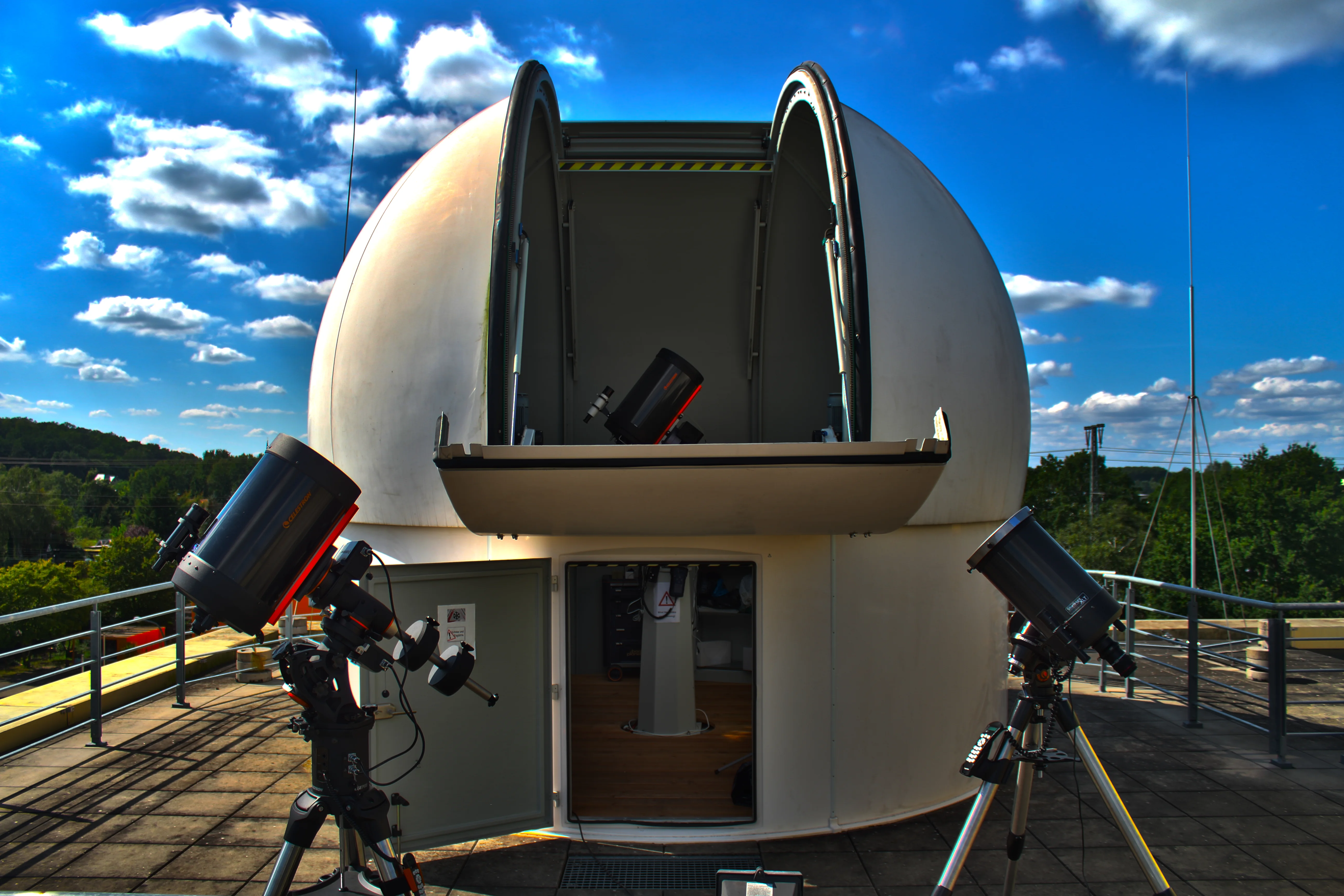 Family meeting of all the telescopes at the OST