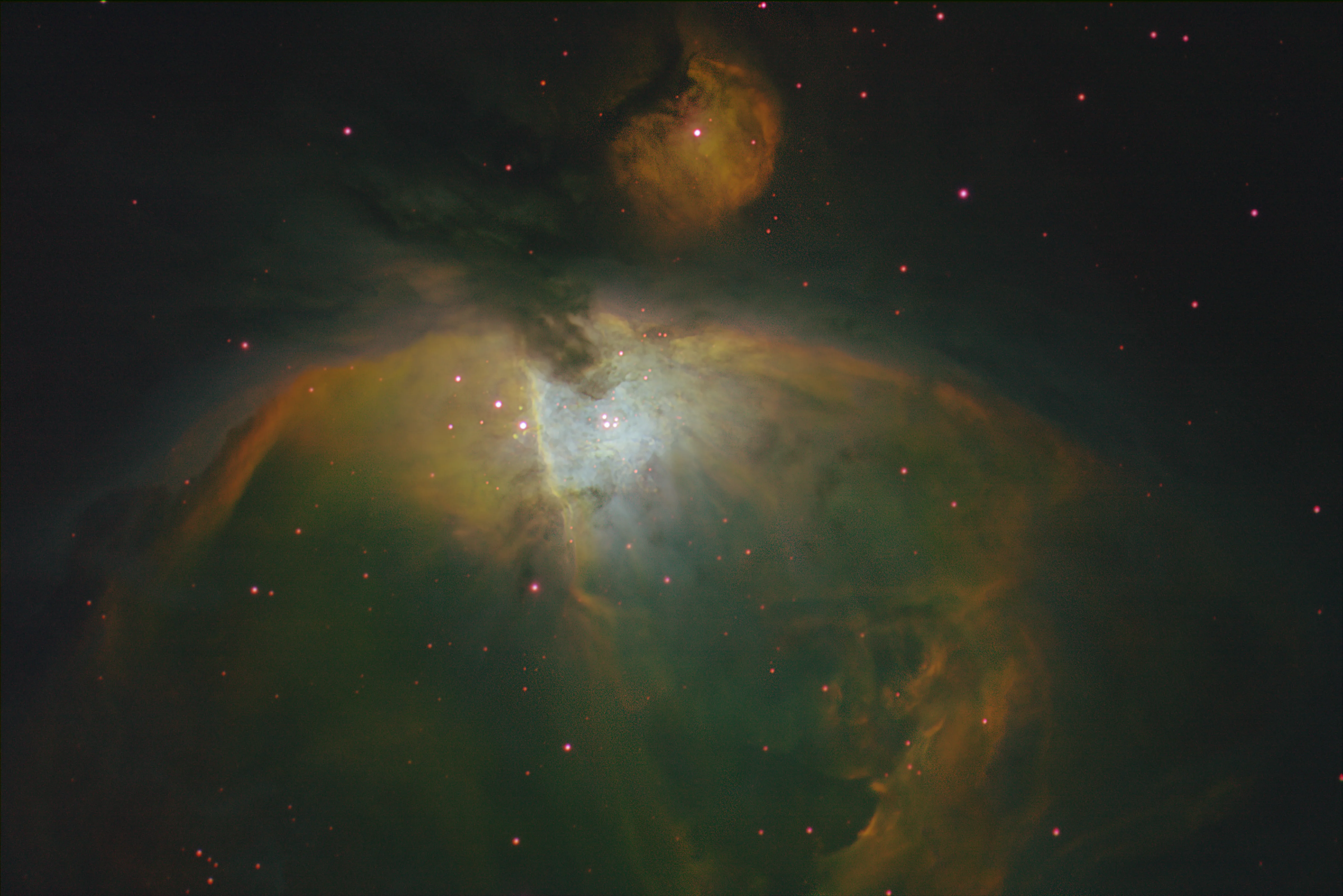 The Orion Nebula in SHO