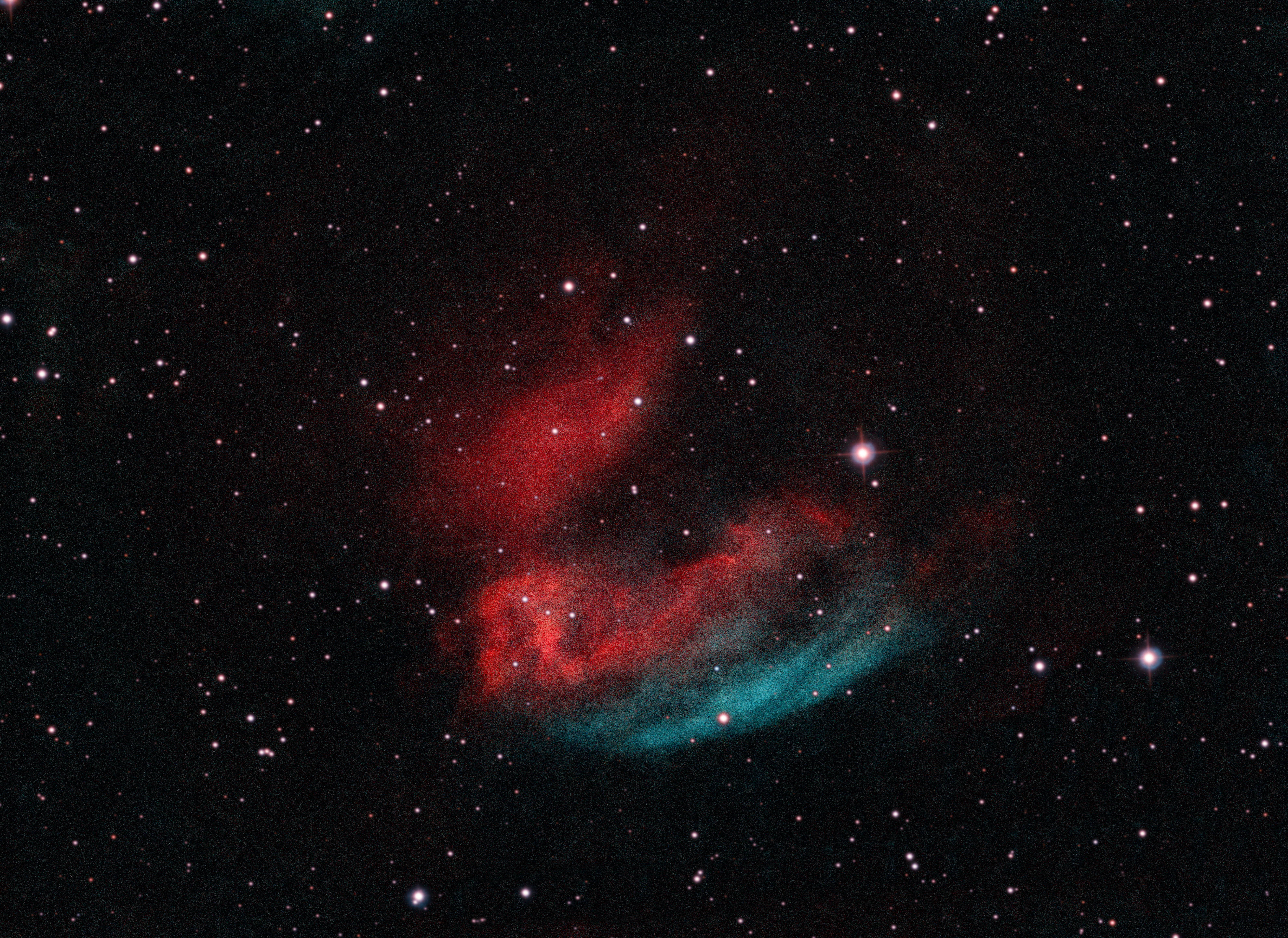Valentine Rose nebula