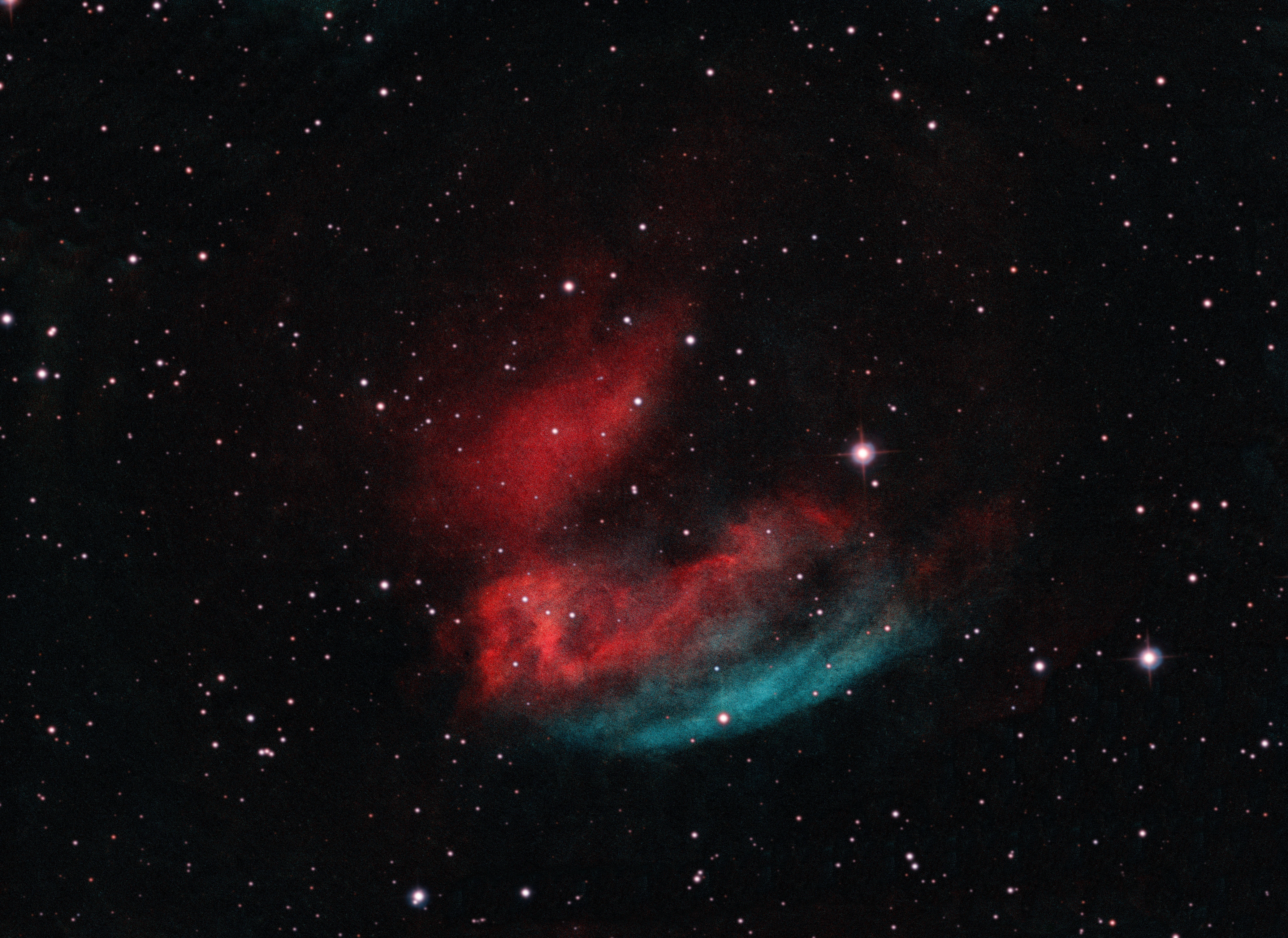 Valentine Rose nebula