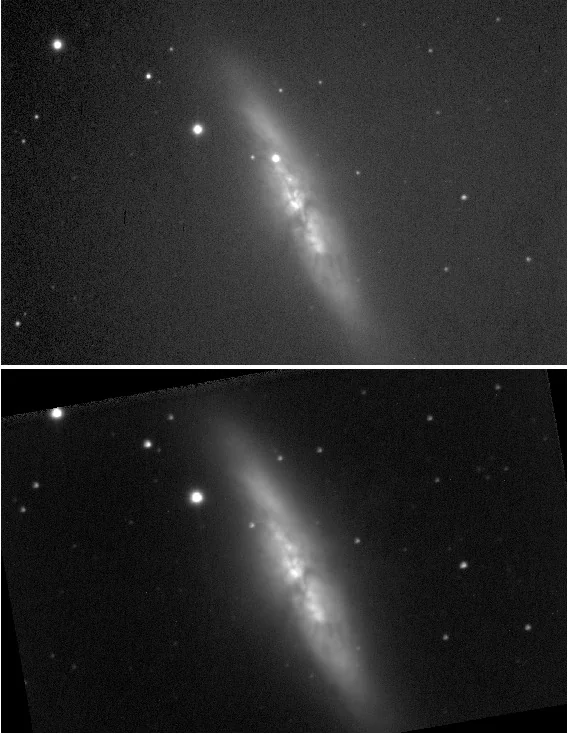 M82 with and without SN2014J