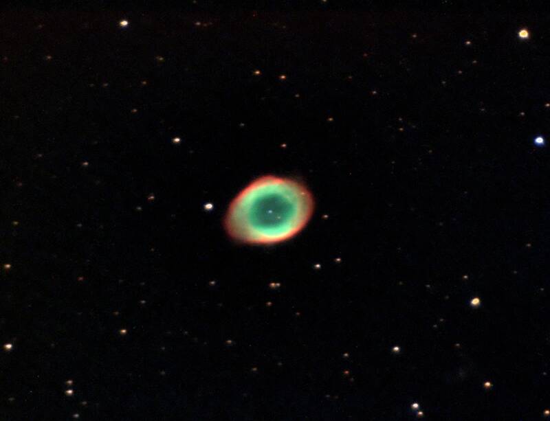 M 57 - Ringnebel in der Leier M 57 - Ringnebel in der Leier