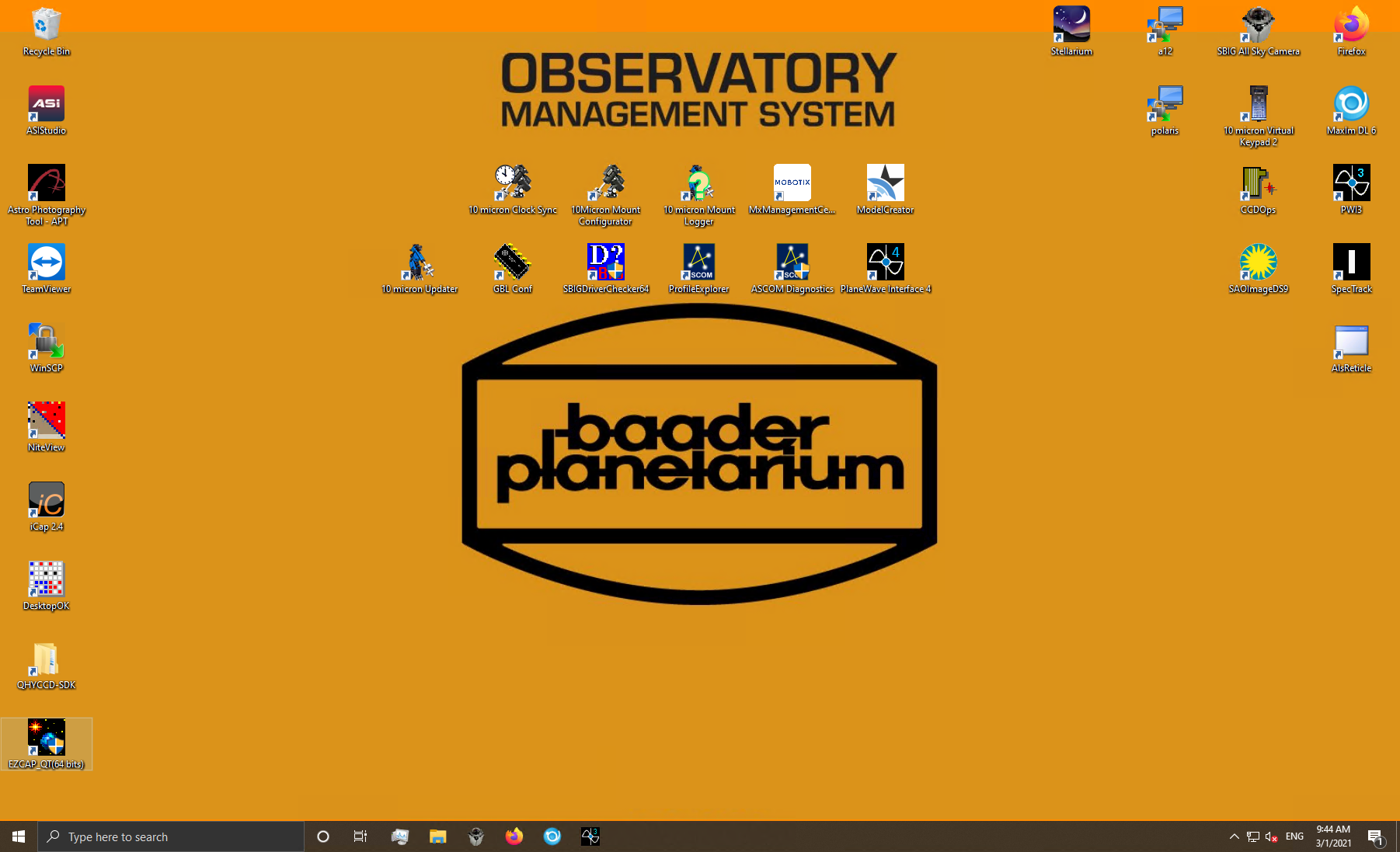  Desktop des OMS